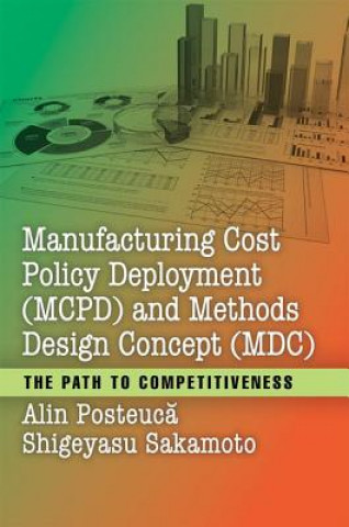 Książka Manufacturing Cost Policy Deployment (MCPD) and Methods Design Concept (MDC) Alin Posteuca