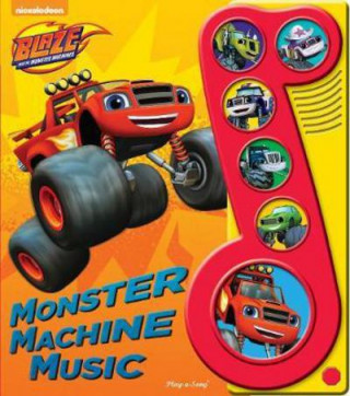 Kniha Blaze Monster Machines Little Music Note Nickelodeon