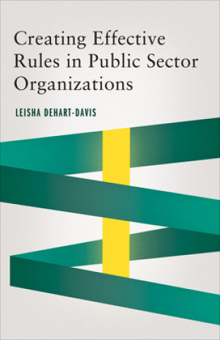 Kniha Creating Effective Rules in Public Sector Organizations Leisha DeHart Davis