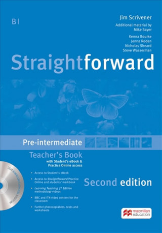 Book Straightforward 2nd Edition Pre-intermediate + eBook Teacher's Pack EBOOK TB PK