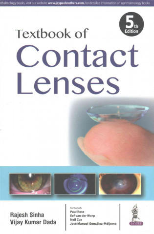 Knjiga Textbook of Contact Lenses Rajesh Sinha