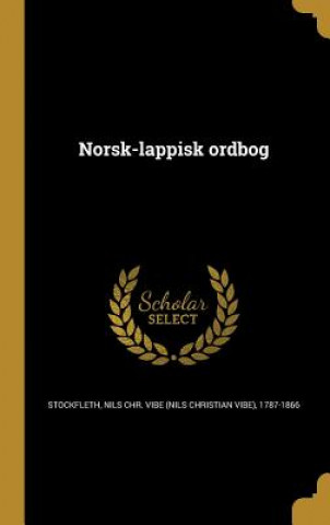 Kniha NOR-NORSK-LAPPISK ORDBOG Nils Chr Vibe (Nils Christi Stockfleth