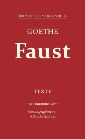 Carte Faust. Zwei Teilbände. Johann Wolfgang Goethe