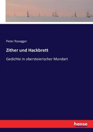 Carte Zither und Hackbrett Peter Rosegger