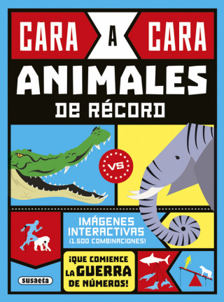 Könyv Cara a cara. Animales de récord 