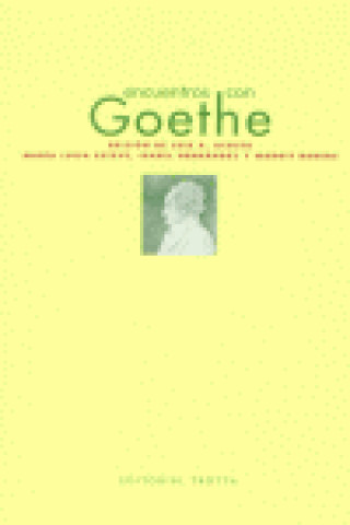 Libro Encuentros con Goethe 