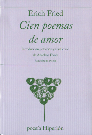 Kniha Cien Poemas de Amor ERICH FRIED