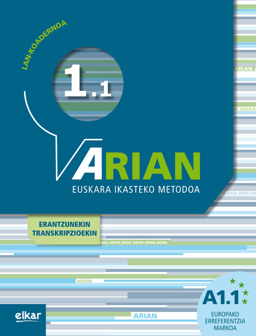 Книга Arian A1.1. Lan-koadernoa: (+erantzunak) 