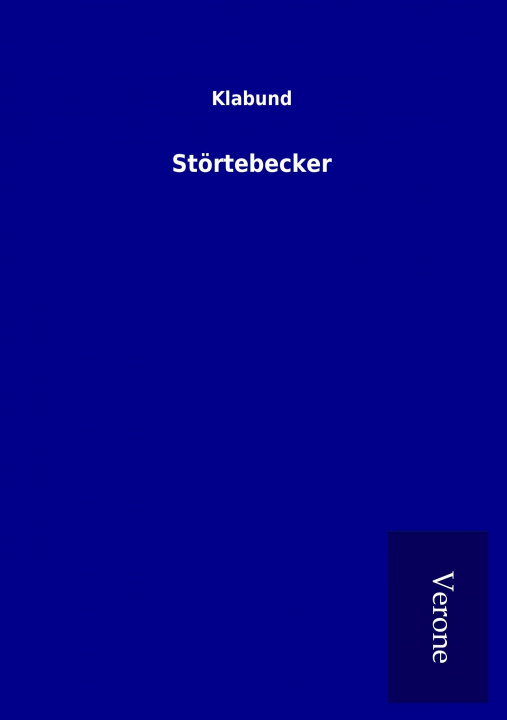 Kniha Störtebecker Klabund