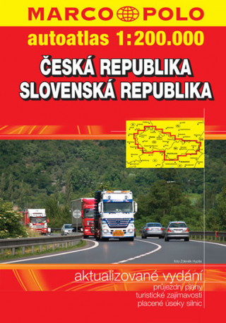 Materiale tipărite Autoatlas Česká republika Slovenská republika 1:200 000 