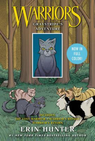 Könyv Warriors Manga: Graystripe's Adventure: 3 Full-Color Warriors Manga Books in 1 Erin Hunter