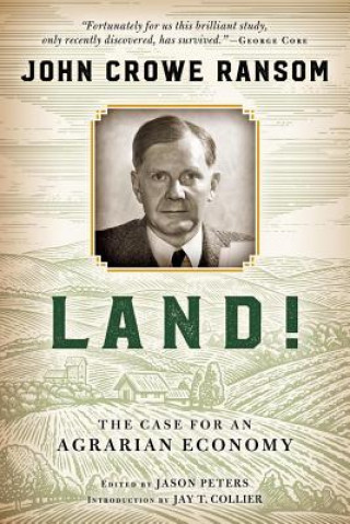 Kniha Land! John Crowe Ransom