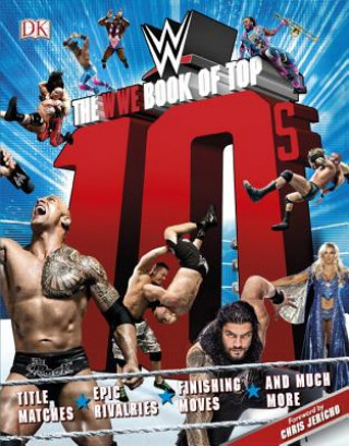 Knjiga WWE Book of Top 10s DK