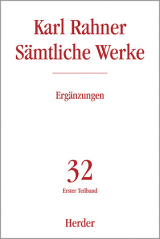 Carte Karl Rahner Sämtliche Werke. Tl.1 Karl Rahner