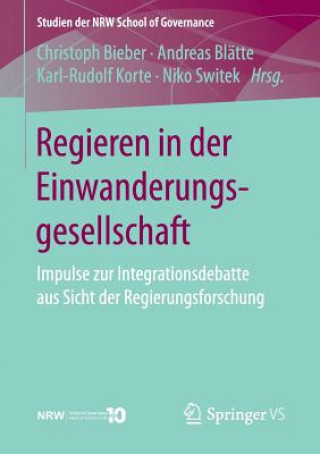 Livre Regieren in Der Einwanderungsgesellschaft Christoph Bieber