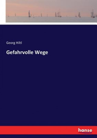 Kniha Gefahrvolle Wege GEORG HILTL