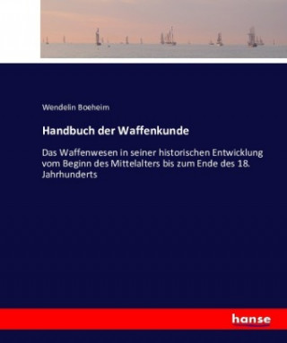 Carte Handbuch der Waffenkunde Wendelin Boeheim