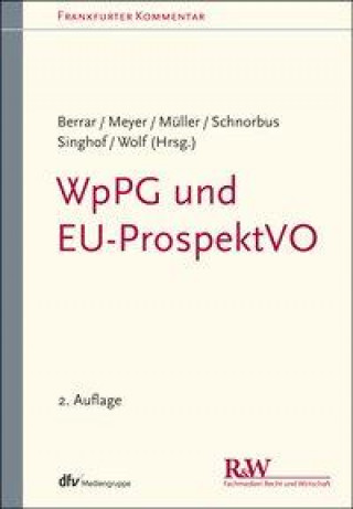 Книга WpPG und EU-ProspektVO Carsten Berrar