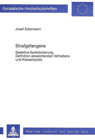 Knjiga Strafgefangene Josef Estermann