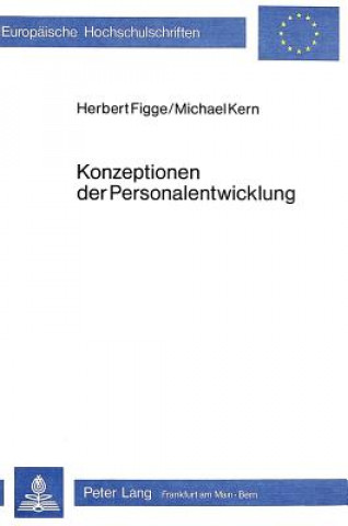 Kniha Konzeptionen der Personalentwicklung Herbert Figge