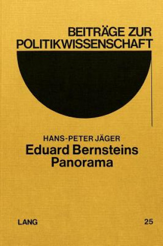 Book Eduard Bernsteins Panorama Hans-Peter Jäger