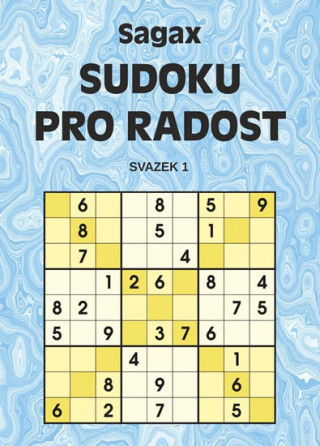 Książka Sudoku pro radost 1 neuvedený autor