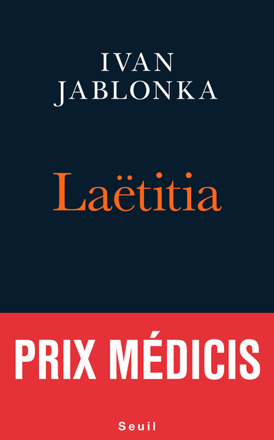 Carte Laetitia ou la fin des hommes Ivan Jablonka