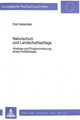 Libro Naturschutz und Landschaftspflege Olaf Ueberdiek