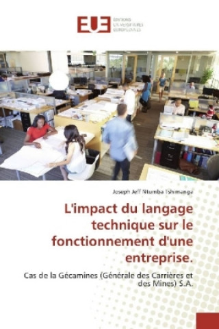 Książka L'impact du langage technique sur le fonctionnement d'une entreprise. Joseph Jeff Ntumba Tshimanga