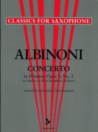 Materiale tipărite Concerto in D Minor Tomaso Albinoni
