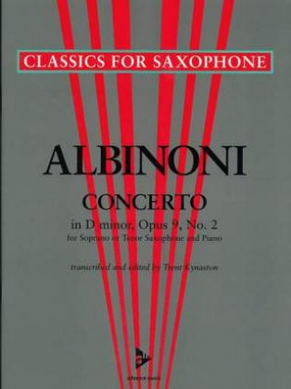 Tlačovina Concerto in D Minor Tomaso Albinoni