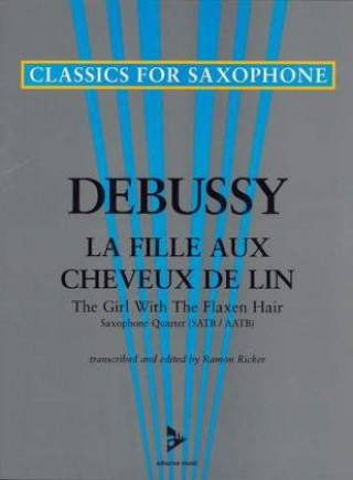 Materiale tipărite La Fille aux Cheveux de Lin Claude Debussy