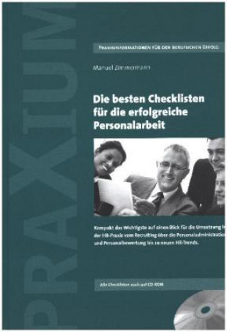 Kniha Die besten Checklisten für die erfolgreiche Personalarbeit Zimmermann Manuel