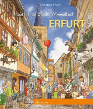 Carte Mein kleines Stadt-Wimmelbuch Erfurt Christine Faust
