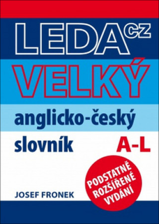 Книга Velký anglicko-český slovník 1. a 2. díl Josef Fronek