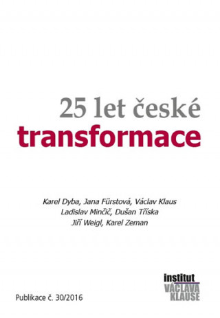 Könyv 25 let české transformace Karel Zeman