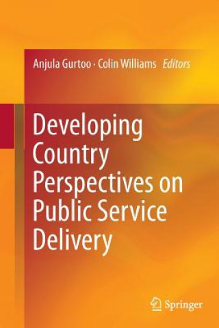 Könyv Developing Country Perspectives on Public Service Delivery Anjula Gurtoo