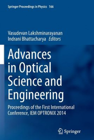 Buch Advances in Optical Science and Engineering Vasudevan Lakshminarayanan