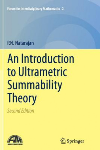 Kniha Introduction to Ultrametric Summability Theory P. N. Natarajan