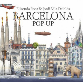 Kniha Barcelona pop-up Elisenda Roca