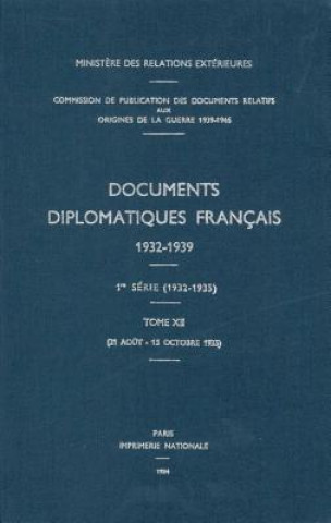 Könyv Documents diplomatiques francais Ministere Des Affaires Etrangeres