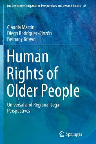 Kniha Human Rights of Older People Claudia Martin