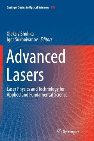 Carte Advanced Lasers Oleksiy Shulika