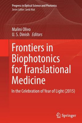 Carte Frontiers in Biophotonics for Translational Medicine Malini Olivo