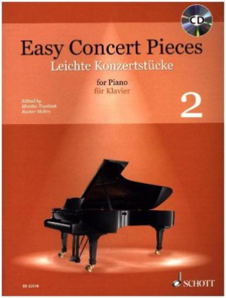 Drucksachen Easy Concert Pieces, für Klavier, m. Audio-CD. Bd.2 Monika Twelsiek