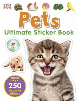 Книга Pets Ultimate Sticker Book DK