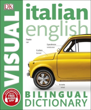 Kniha Italian-English Bilingual Visual Dictionary with Free Audio App DK