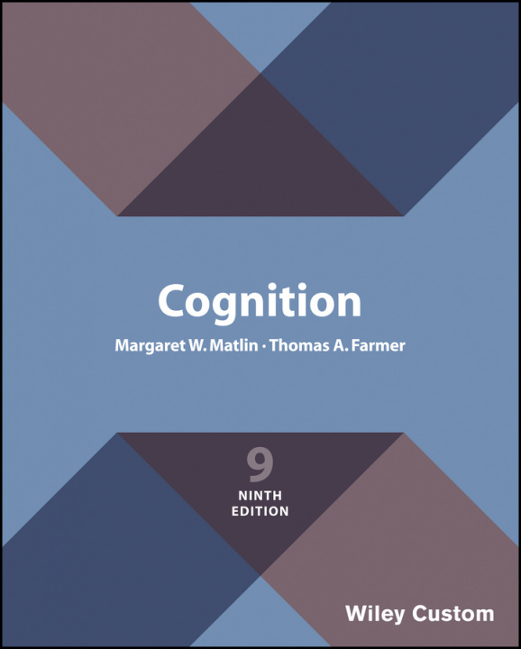 Kniha Cognition 9e MW Matlin