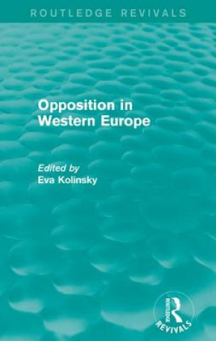 Buch Opposition in Western Europe 