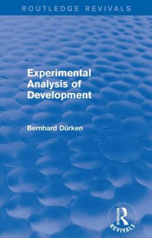 Kniha Experimental Analysis of Development DURKEN